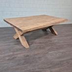 Prachtige landelijke salontafel met Xpoten, Huis en Inrichting, Ophalen, Overige materialen, 100 tot 150 cm, 50 tot 100 cm