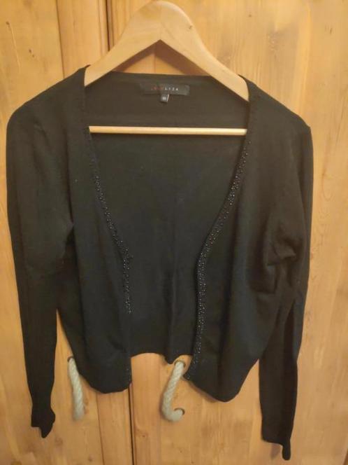 Pull stras LolaLiza maat 40, Kleding | Dames, Truien en Vesten, Zo goed als nieuw, Maat 38/40 (M), Zwart, Ophalen of Verzenden