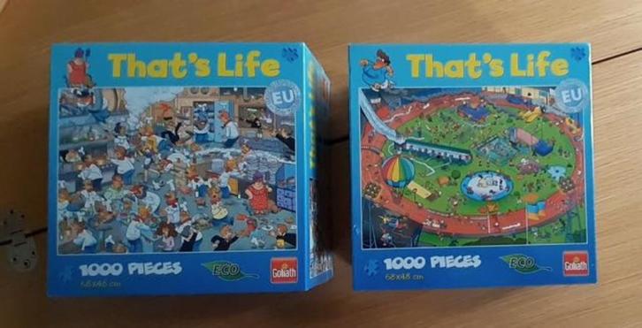puzzel 1000 stukjes ongeopende verpakking, Hobby en Vrije tijd, Denksport en Puzzels, Nieuw, Legpuzzel, Ophalen of Verzenden
