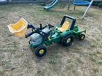 Speelgoedtractor met kar 'John Deere', Enfants & Bébés, Jouets | Véhicules en jouets, Enlèvement, Utilisé