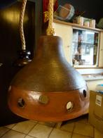 vintage geglazuurde keramische hanglamp 60er, Ophalen, Huis en Inrichting
