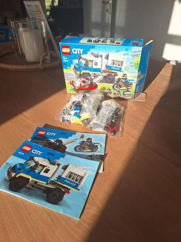 Lego City politie gevangenentransport 60276 beschikbaar voor biedingen
