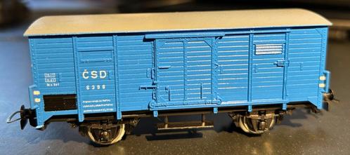 3079. Met CSD H0 Piko overdekte auto., Hobby en Vrije tijd, Modeltreinen | H0, Gebruikt, Wagon, Piko, Ophalen of Verzenden