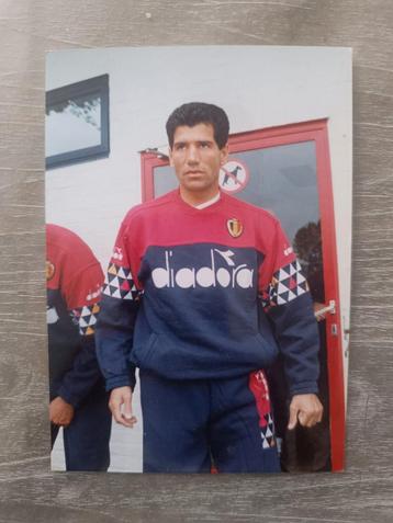 Photo de presse diables rouges Enzo Scifo, Enlèvement ou Envoi, Comme neuf