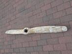 XXL-vliegtuigpropeller in gepatineerd natuurlijk hout + alum, Verzamelen, Ophalen, Nieuw, Overige typen
