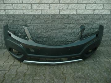 Opel Mokka Bumper Voorbumper 95350353 PDC Gaten 4x Koplamps.