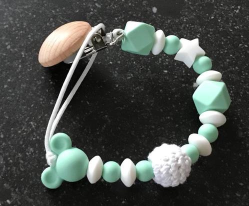 Knappe fopspeenketting / speenkoord met Mickey Mousse, nieuw, Kinderen en Baby's, Babymode-accessoires, Nieuw, Ophalen of Verzenden