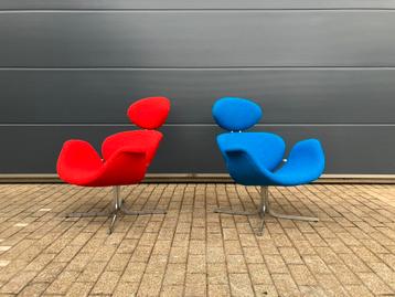 2 Artifort Big Tulip 1e editie 1958 Pierre Paulin NIEUWSTAAT beschikbaar voor biedingen