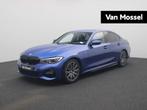 BMW 3-serie 320i Executive M Pakket | Half-Leder | Navi | EC, Auto's, Automaat, Gebruikt, 4 cilinders, Blauw