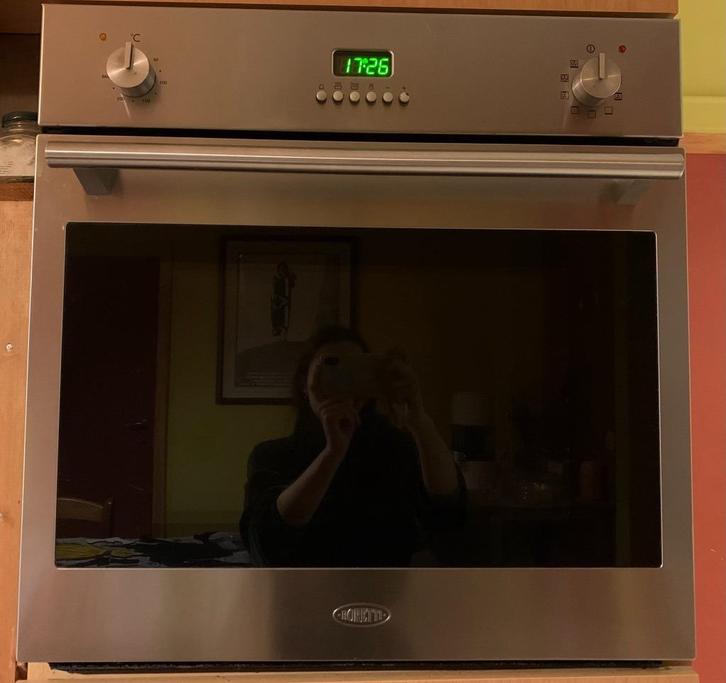 Boretti Oven, Elektronische apparatuur, Fornuizen, Gebruikt, Tussenbouw, Elektrisch, Minder dan 85 cm, 45 tot 60 cm, Grill, Hete lucht