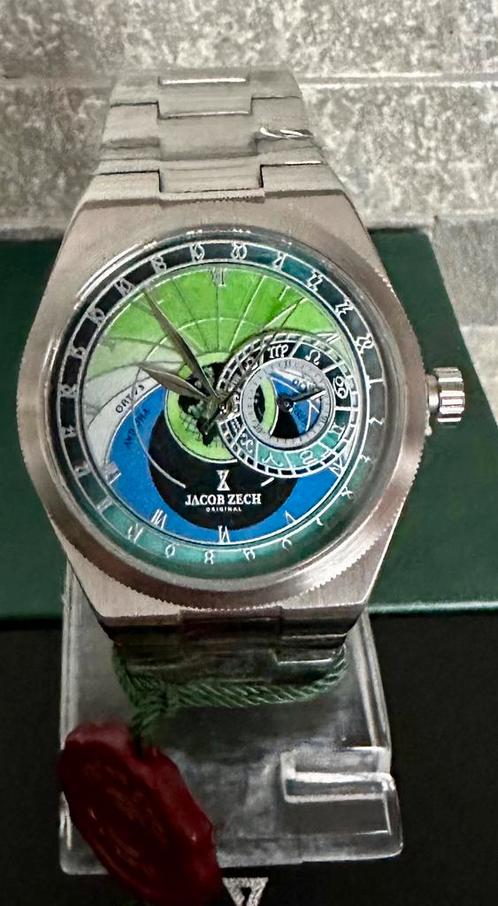 JACOB ZECH LEGACY SPORT CHRONO TWV399€! 💯%NIEUW, ORIGINEEL, Handtassen en Accessoires, Sporthorloges, Nieuw, Ophalen of Verzenden