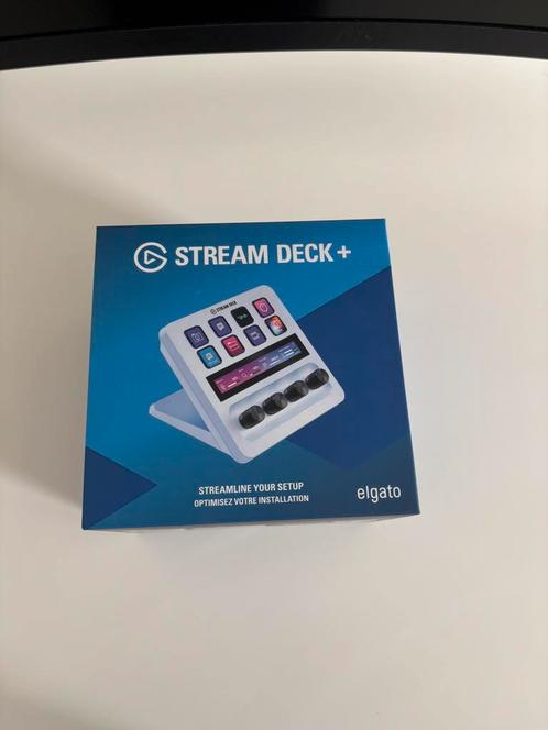 Elgato Stream Deck+ White Edition, Audio, Tv en Foto, Foto | Geheugenkaarten, Zo goed als nieuw, Ophalen