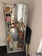 Vitrinekasten metaal, Ophalen, Gebruikt, Glas, Met deur(en)