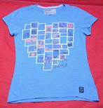 127. T-shirt Garcia Jean's courtes manches pour fille 152, Kinderen en Baby's, Kinderkleding | Maat 152, Gebruikt, Meisje, Overhemd of Blouse