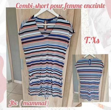 Combi-short court pour femme enceinte-Jbc-T.XS  beschikbaar voor biedingen