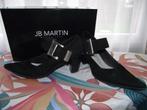 JB Martin Nubuck Geitenschoen, zwart T37 comfortabel, Schoenen met lage hakken, Zwart, J B Martin, Ophalen of Verzenden