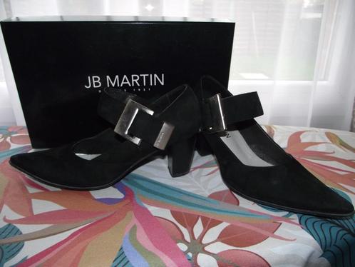 JB Martin Nubuck Geitenschoen, zwart T37 comfortabel, Kleding | Dames, Schoenen, Gedragen, Schoenen met lage hakken, Zwart, Ophalen of Verzenden