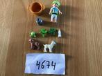 Playmobil 4674 meisje met geitjes, Kinderen en Baby's, Speelgoed | Playmobil, Complete set, Gebruikt, Ophalen of Verzenden