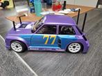 3racing m chassis met electro met nieuwe body renault r5 tur, Hobby en Vrije tijd, Elektro, Nieuw, Ophalen of Verzenden, Schaal 1:10