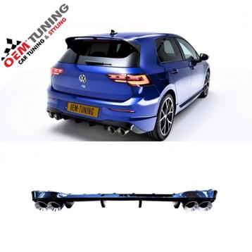 GOLF 8 R Diffuser | 2020- Heden | Hoogglans zwart | sierstuk