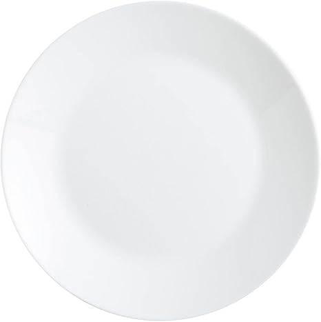 12 assiettes plates en verre opale | Nouveau, Maison & Meubles, Cuisine | Vaisselle, Neuf, Assiettes(s), Autres styles, Autres matériaux