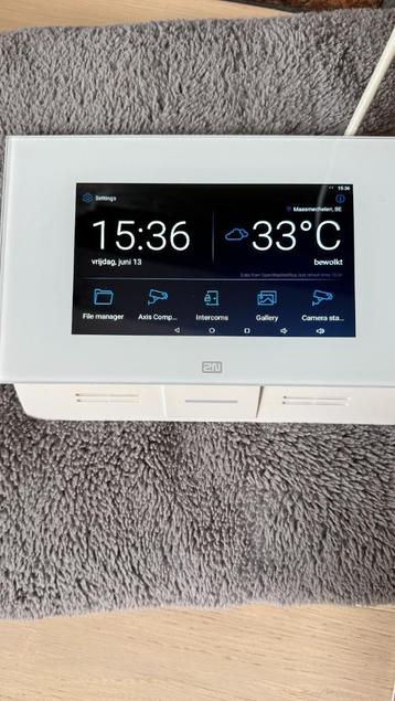2N Indoor Touch 2.0 (wit) 91378375WH werkt met Axis deurbel beschikbaar voor biedingen