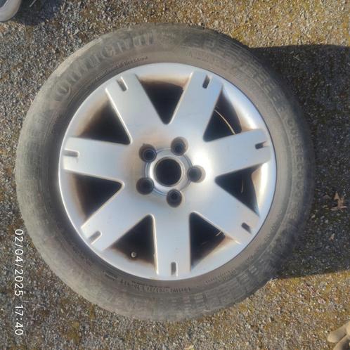 Te koop 4 aluminium velgen AUDI plus banden, Auto-onderdelen, Banden en Velgen, Band(en), Zomerbanden, 16 inch, 205 mm, Personenwagen