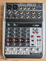 Behringer XENYX Q802USB - Table de mixage (N° 4), Muziek en Instrumenten, Ophalen of Verzenden, Gebruikt, 5 tot 10 kanalen, Microfooningang