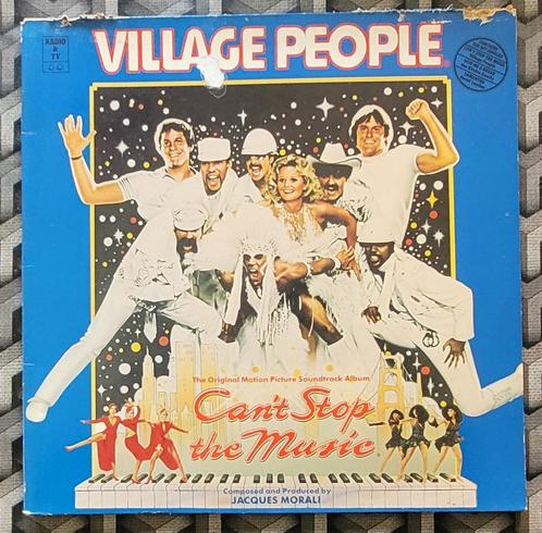 Village People LP Can't Stop the Music uit 1980, Cd's en Dvd's, Vinyl | Overige Vinyl, Gebruikt, Ophalen of Verzenden