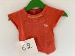 T-shirtje koraal - maat 62 - Tumble N Dry, Enfants & Bébés, Vêtements de bébé | Taille 62, Comme neuf, Fille, Enlèvement ou Envoi