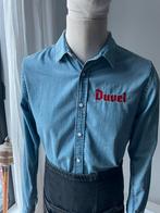 Chemise Duvel Pro, Enlèvement, Comme neuf, Bleu, Tour de cou 41/42 (L)