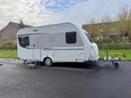 Knaus Sport 450 FU met mover en tent, Caravans en Kamperen, Caravans, 75 kg, Tot en met 2, Bedrijf, Schokbreker