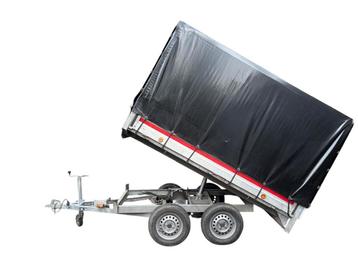 Remorque basculante automatique - double essieu (Mtm 750 kg)
