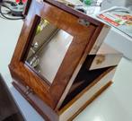 Spiegel Kistje,uit mooi vernist hout., Huis en Inrichting, Woonaccessoires | Spiegels, Ophalen