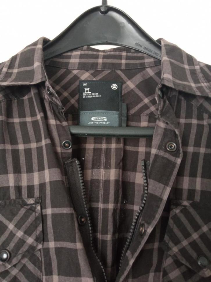 G Star RAW model Curtis shirt Mt M nieuw nooit gedragen, Kleding | Heren, Overhemden, Nieuw, Halswijdte 38 (S) of kleiner, Bruin