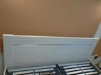 Structure lit 160/200 cm en bois blanc, Comme neuf, Enlèvement, 200 cm, Deux personnes