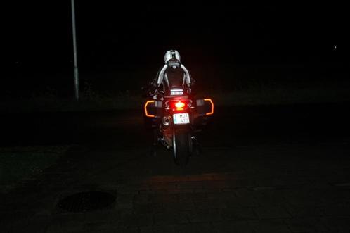 Reflectie stickers boord BMW F serie type GT koffers ROOD, Motoren, Accessoires | Stickers, Verzenden