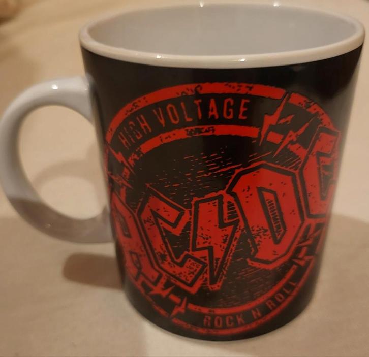 ACDC koffiemok, Verzamelen, Overige Verzamelen, Zo goed als nieuw, Ophalen of Verzenden