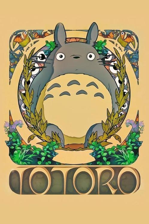 [Grote Poster] My Neighbor Totoro Studio Ghibli, Verzamelen, Film en Tv, Nieuw, Poster, Verzenden