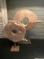 Houten ornamenten op statief, Ophalen of Verzenden