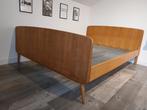 Vintage bed twijfelaar 140cm, Huis en Inrichting, Slaapkamer | Bedden, Ophalen, Gebruikt, Twijfelaar