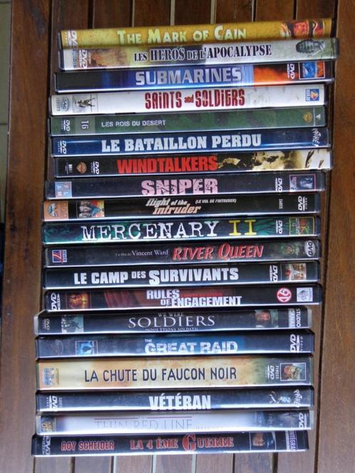 )))  Lot de 19 Films de Guerre  (((, CD & DVD, DVD | Aventure, Comme neuf, Tous les âges, Enlèvement ou Envoi