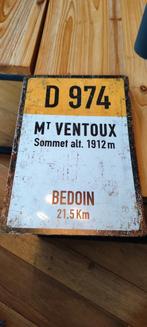 Metalen plaat Mont Ventoux Bédoin. D974. Tout de France, Ophalen of Verzenden, Nieuw