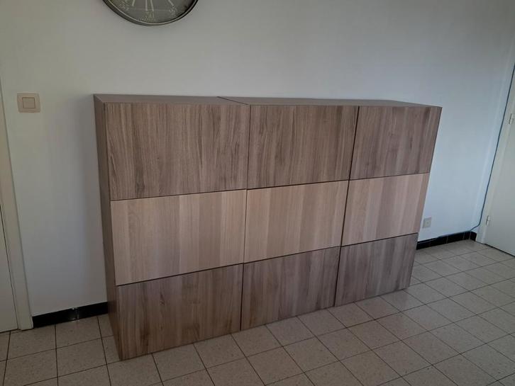 Kast ikea besta, Huis en Inrichting, Kasten | Dressoirs, Gebruikt, Ophalen