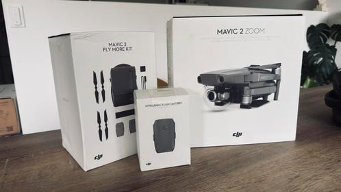 DJI Mavic 2 Zoom + Fly More kit (5 batterijen)+ filter set, Audio, Tv en Foto, Drones, Zo goed als nieuw, Ophalen of Verzenden