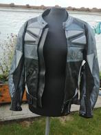Richa Leren Motorjas Zwart/Grijs T40, Motoren, Ophalen, Jas | leer, RICHA, Dames