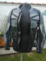 Richa Leren Motorjas Zwart/Grijs T40, RICHA, Jas | leer, Dames, Tweedehands