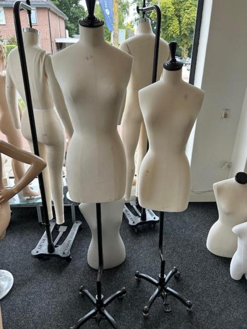 Stockman bustes paspop etalagepop torso op ijzeren standaard, Kleding | Dames, Overige Dameskleding, Ophalen of Verzenden
