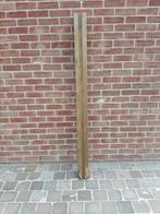 houten gleufpaal Douglas geimpregneerd,12 op 12 cm,1,80 m h, Tuin en Terras, Palen, Balken en Planken, Ophalen, Zo goed als nieuw