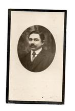 Doodsprentje oorlogsslachtoffer GentBrugge WOI, Verzamelen, Bidprentjes en Rouwkaarten, Ophalen of Verzenden, Rouwkaart